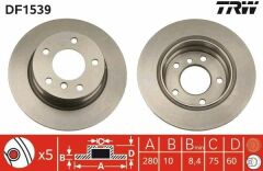Fren Diski Arka BMW E36 91-98 E46 97-05