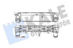 Turbo Radyatörü (Intercooler) 12-1-Seri (F20-F21) 3-Seri (F30-F31-F80)