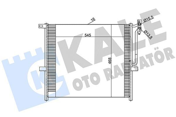 Klima Radyatörü (Kondenser) 04-X3 (E83)