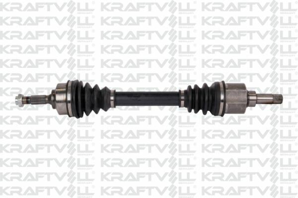 Aks Ön Sol Komple 206 Dıs Freze 21 Ic Freze 22 Boy 610mm Tu3jp Et3j4 1.4 8V 16V Abssız 98- -