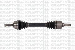 Aks Ön Sol Komple 206 Dıs Freze 21 Ic Freze 22 Boy 610mm Tu3jp Et3j4 1.4 8V 16V Abssız 98- -