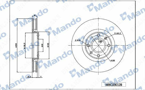 Disk On (Ad) Pt.307-308-C3-C4 1.6-2.0 08-Prt-Brl 1.6Hdi