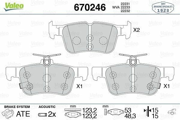 Fren Balata Arka 14-Mondeo-Smax
