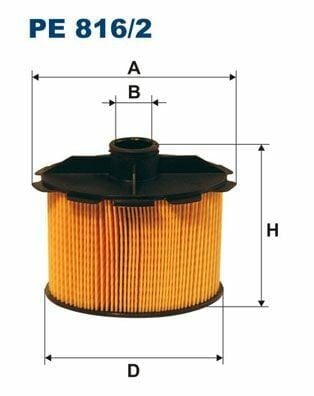 Mazot Filtresi 98-Partner-Brl Dw8-Dw8b