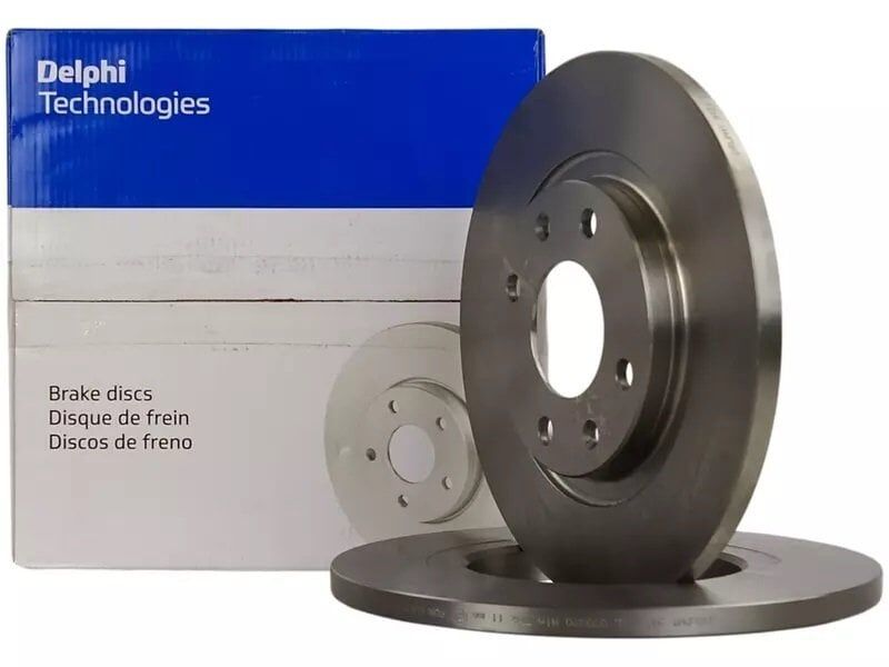 Peugeot 206 1998-2011 Ön Fren Disk (Hava Soğutmasız) 247 mm Takımı