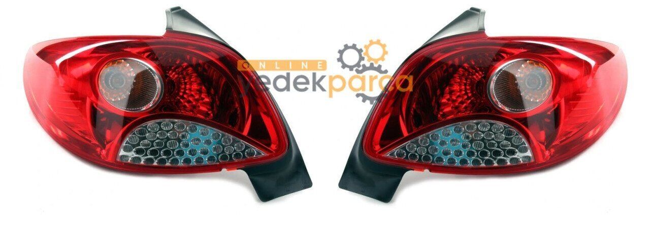 Peugeot 206+ Plus Sağ Sol Stop Takımı Orijinal