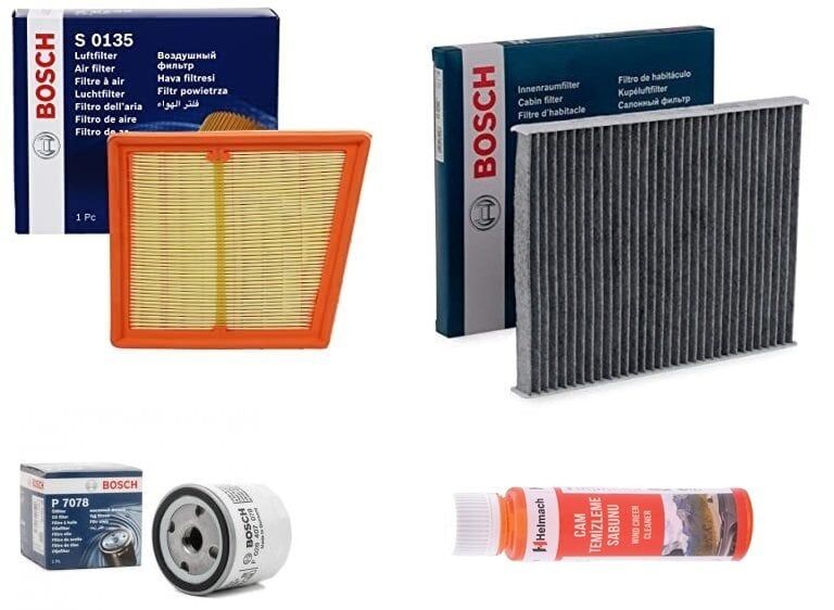 Ford Fiesta 2008-2012 1.4 Benzinli Periyodik Bakım Seti Bosch Marka