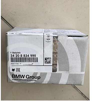 BMW U02 KASA X1 YENİ MODEL ARKA BALATA VE BALATA FİŞİ