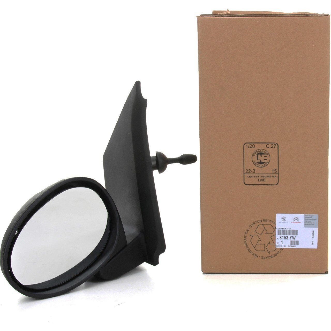 Citroen C1 2007-2014 Sol Dikiz Aynası Manuel Orijinal