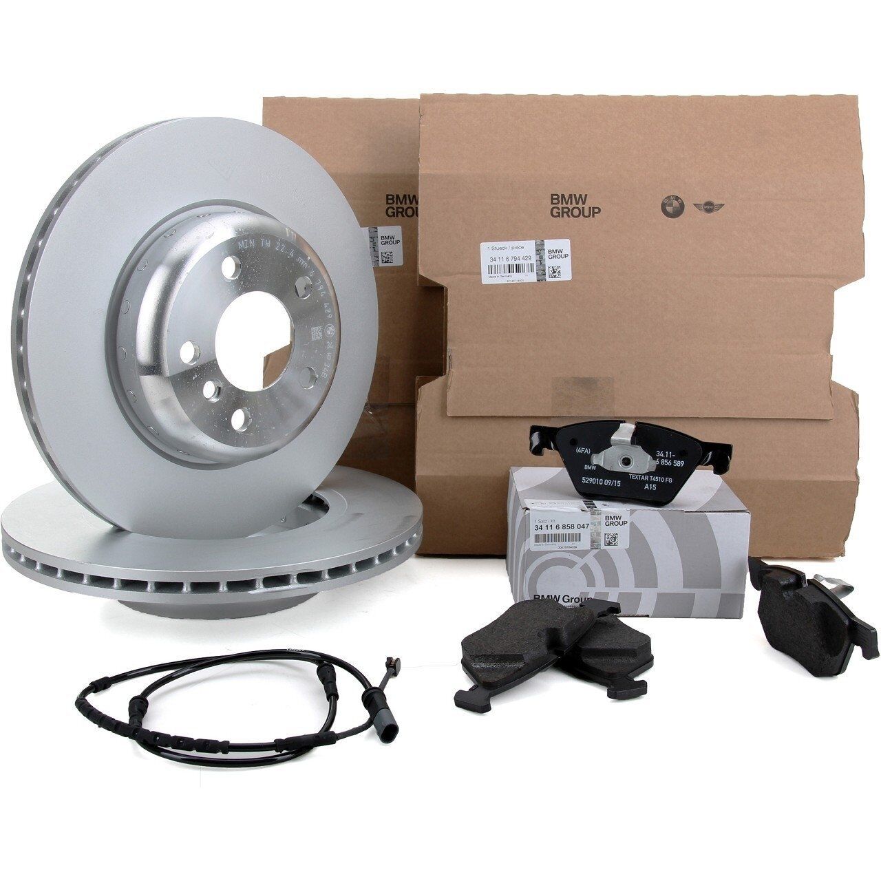 Bmw 5 Serisi F10 Kasa 520i Ön Fren Disk Ve Balata Takımı Orijinal