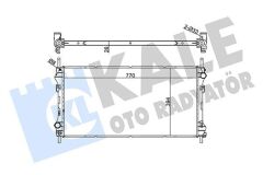 Radyatör 00-07 Transit 2.4 TDCI + Ac