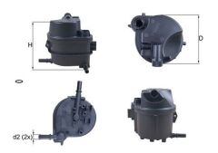 Mazot Filtresi 01-206-307 1.4Hdi (Isıtıcı Gırıslı)
