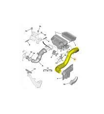 Citroen C5 2008-2015 1.6 Hdi Hava Filitre Giriş Borusu Orijinal