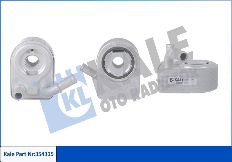 Yağ Soğutucu (Ford Mondeo 1.6 Ecobost 07 / 15 Focus 1.6 Benz 07 / 15 Connect 1.6 Eco 14 / Bmax 1.6 Eco14 /)
