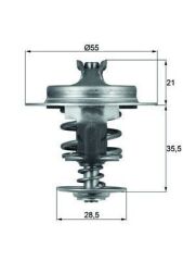 Termostat 83°C Prt-Brl-Expr-Jmpy-Scd-Bxr-Dct-Jmp 1.9D-TD 2.0Hdi-JTD