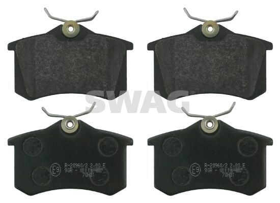 Arka Fren Balatası-Kablosuz 15mm VW Caddy 04-15 Golf 84-16 Passat 97-05 Polo 18 -