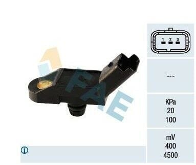 Peugeot 206-1998-2011 1.4 Benzinli Basınç (Map) Sensörü