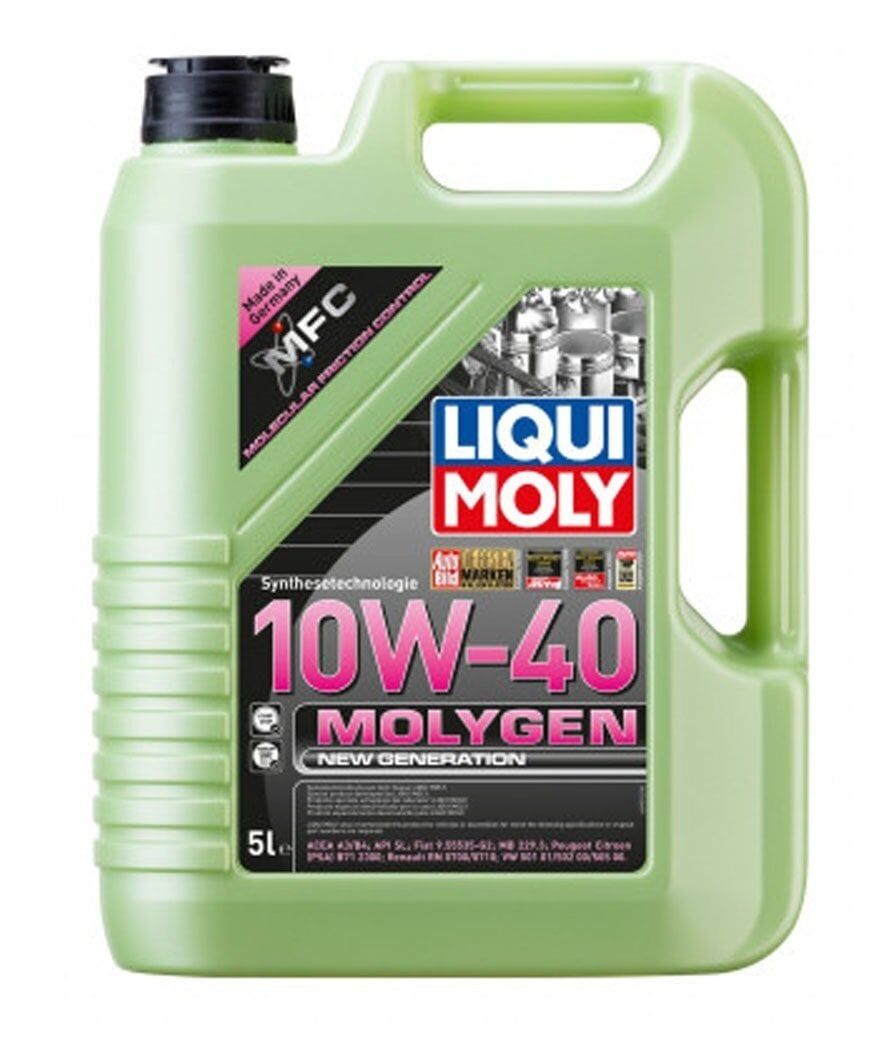 10W-40 Motor Yağı Molygen New Generation 5 Litre (9951)