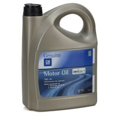 5W30 Dexos1 Gen3 5 Litre Motor Yağı Orijinal (Yurtdışı Dolum)