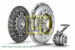 Ford V363 Transit 2014-2018 155PS Volant Baskı Balata Bilya Oynar Göbek ( Volantlı Debriyaj Seti ) Ford Orijinal
