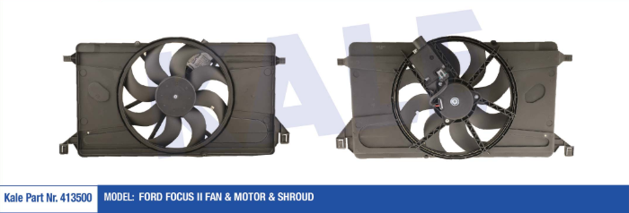 Ford C-Max 2004-2007 1.6 Benzinli Fan Motoru Komple