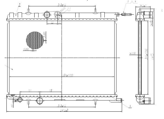 Su Radyatörü Brazing (Peugeot: 407 04-C5 08-Xsara 2.0 16V HDi