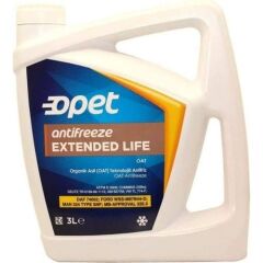 Antifreeze Extended Life Kırmızı Antifriz 3 Litre